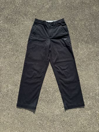 Nike Black Skate Chino Trousers Pants W28