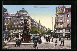 Zürich, Strassenbahn auf der Bahnhofstr