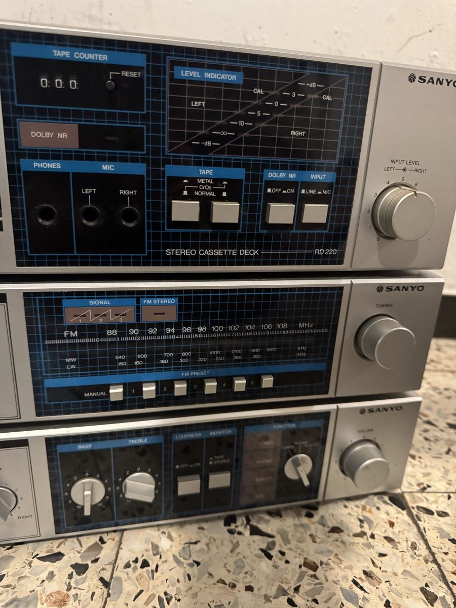 Sanyo Aufnahmegeräte: Ensemble Sanyo SD 220 + JT 330 + JA 500 – Gebraucht aus Brügg BE von haj_9zhk 5