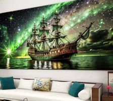 Diamond Painting Segelschiff auf dem Ozean-8-Harz-126