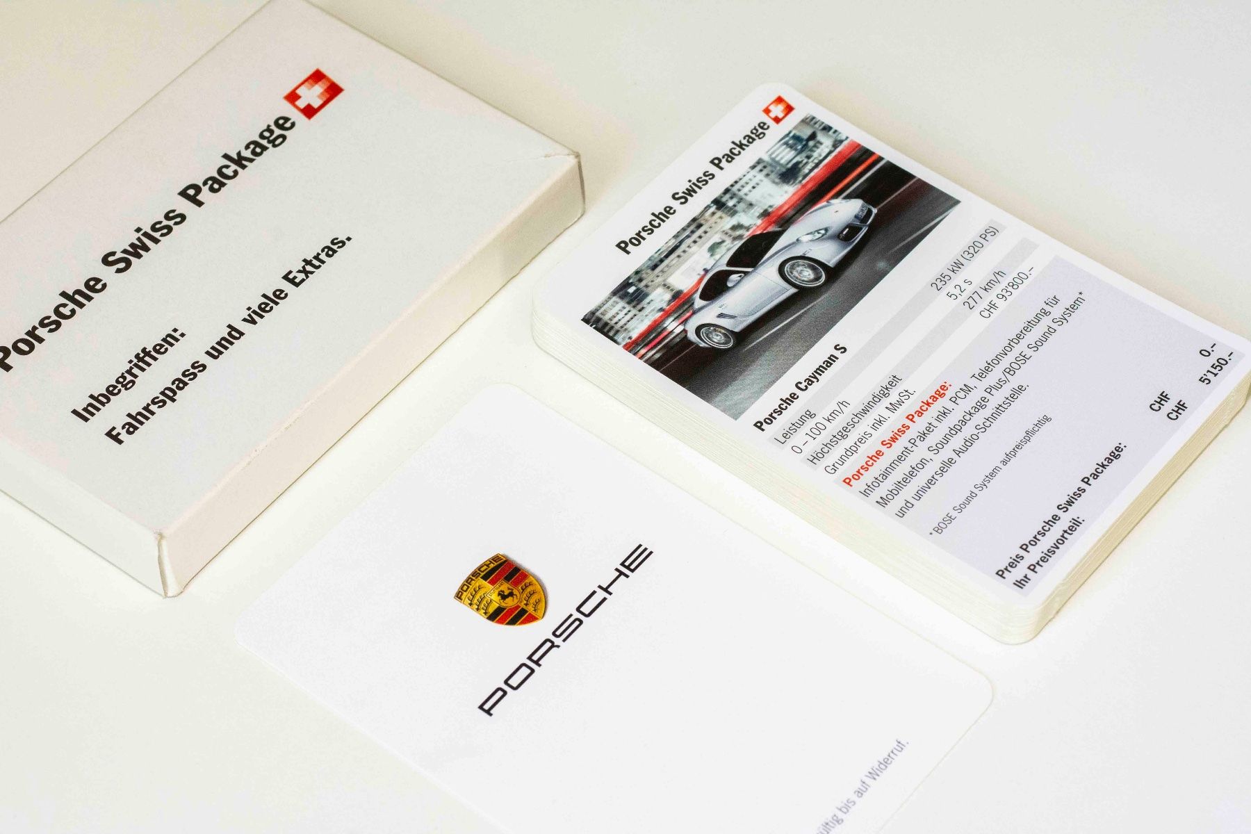 Spiele: Porsche Limited Quartett – Gebraucht aus Schwerzenbach von floridan