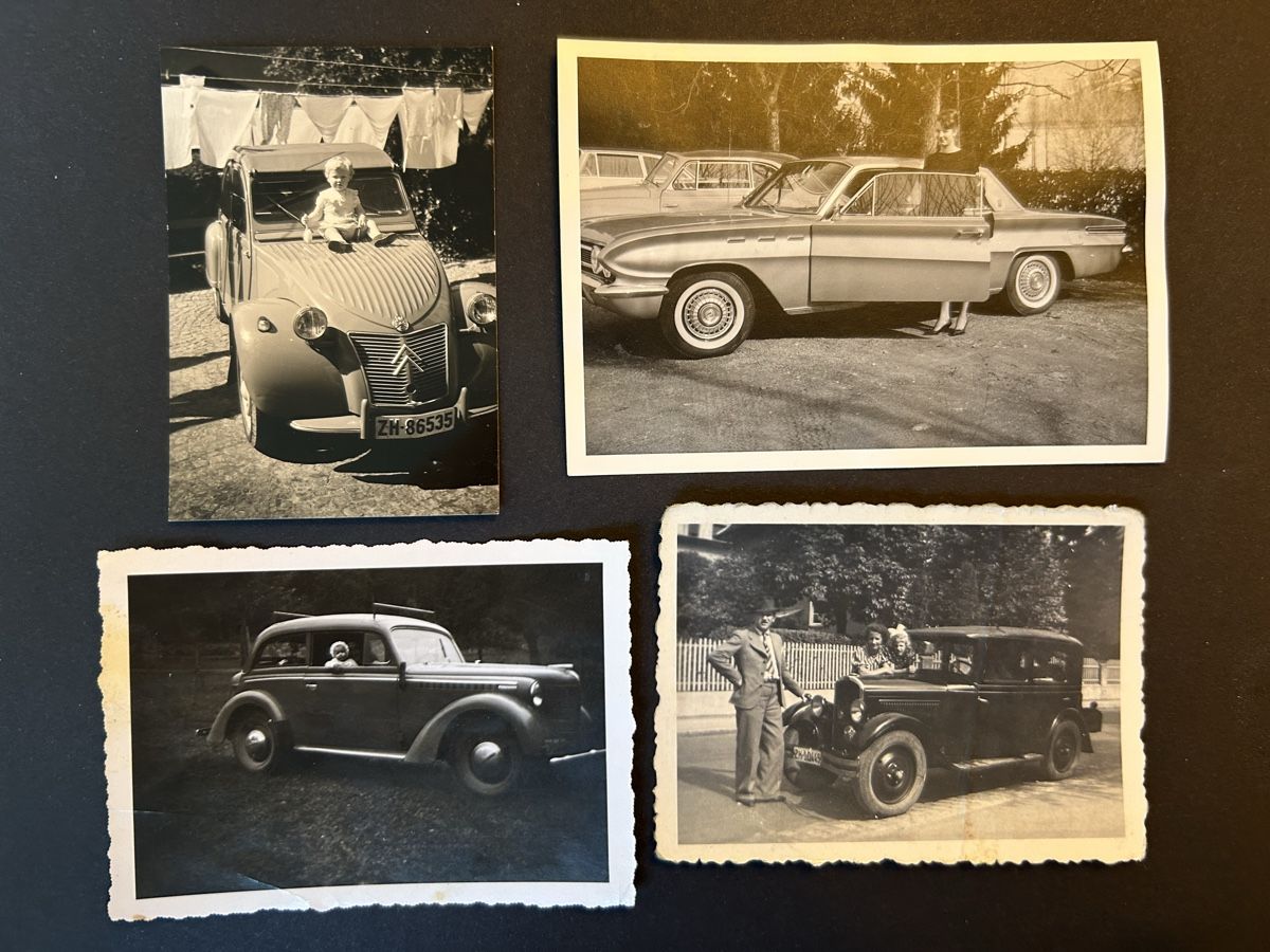 Posters & Illustrations: 4x Privatfoto Oldtimer Zürich – D'occasion à Fanas par Alessio11