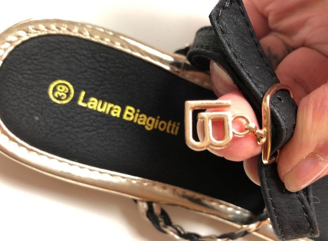 Laura Biagiotti Scarpe da donna: Sandalen Laura Biagiotti – Nuovo (secondo la descrizione) da Heerbrugg venduto da kim11 6