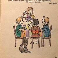 6.50 Fr. !!❗altes Büchlein  1958 "Das Blaue Büchlein"