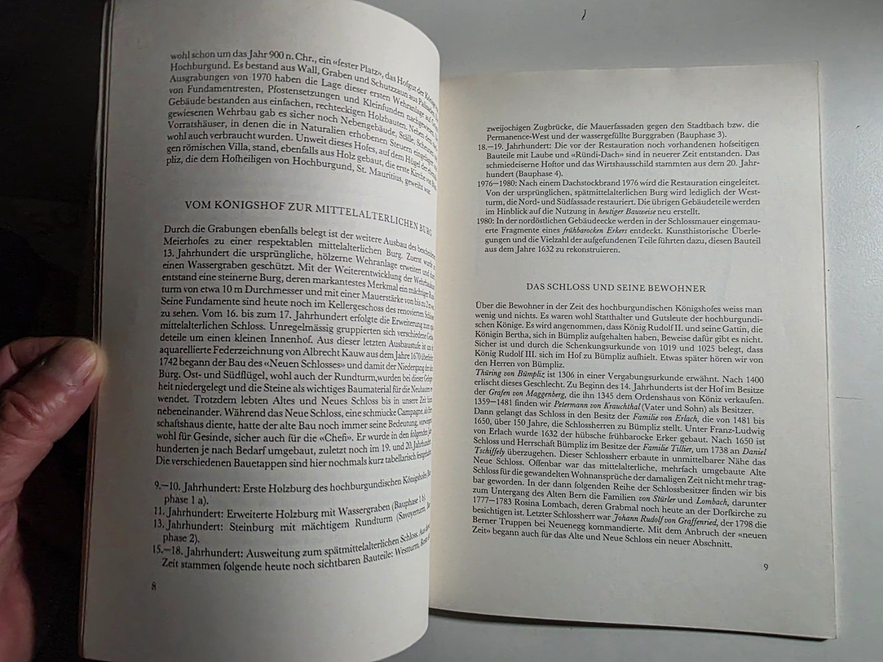 Libri: Altes Schloss Bümpliz - 1983 - – Usato da Walterswil BE venduto da Lonitti 4