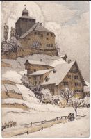 Pro-Juventute- Karte SBK-Nr. 28 (Schloss Werdenberg SG 1913)