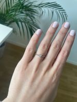Ring versilbert
