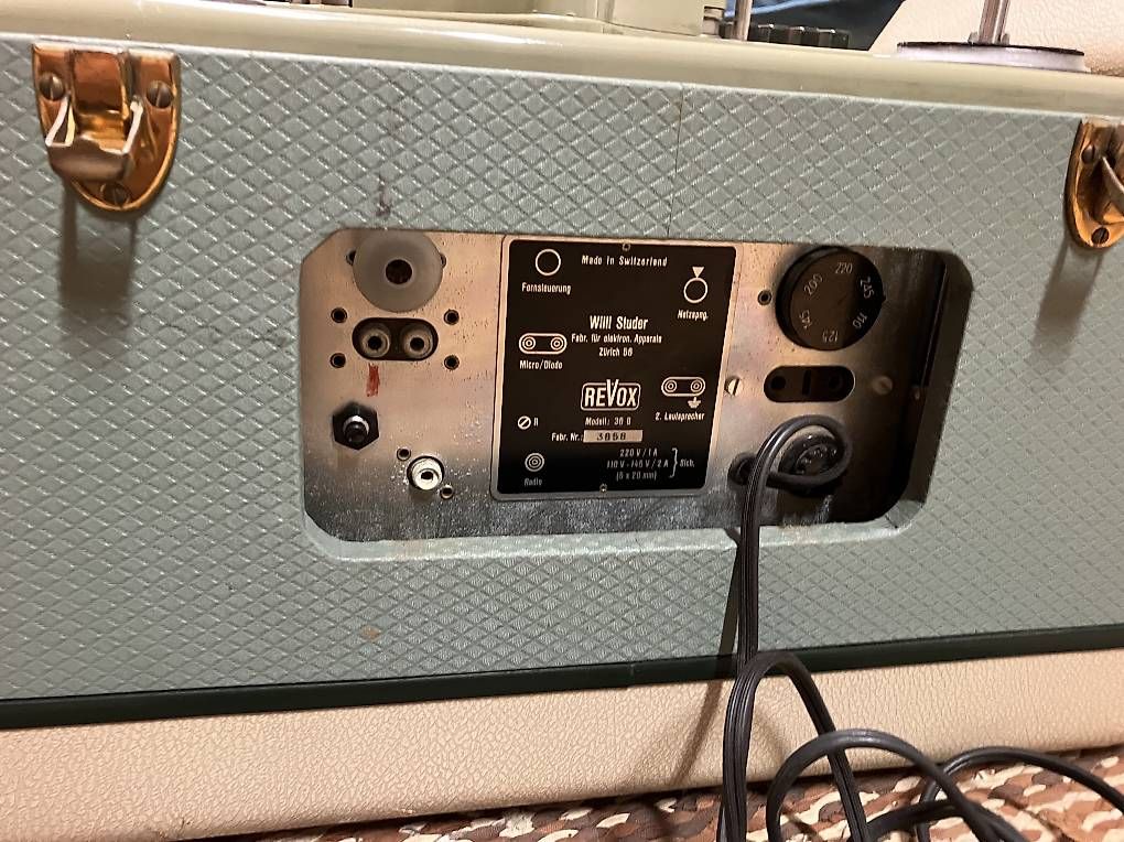 Bandmaschinen: Revox 36 B Willi Studer – Gebraucht aus Bern von PascalLuethi 3