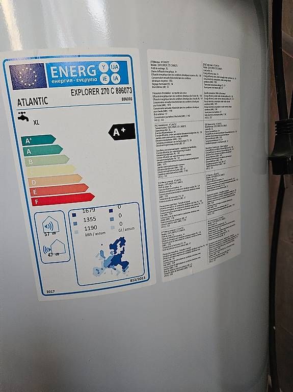 Sanitari: Chauffe eau thermodynamique - 2017 – Usato da Nidau venduto da NathanStornetta 2