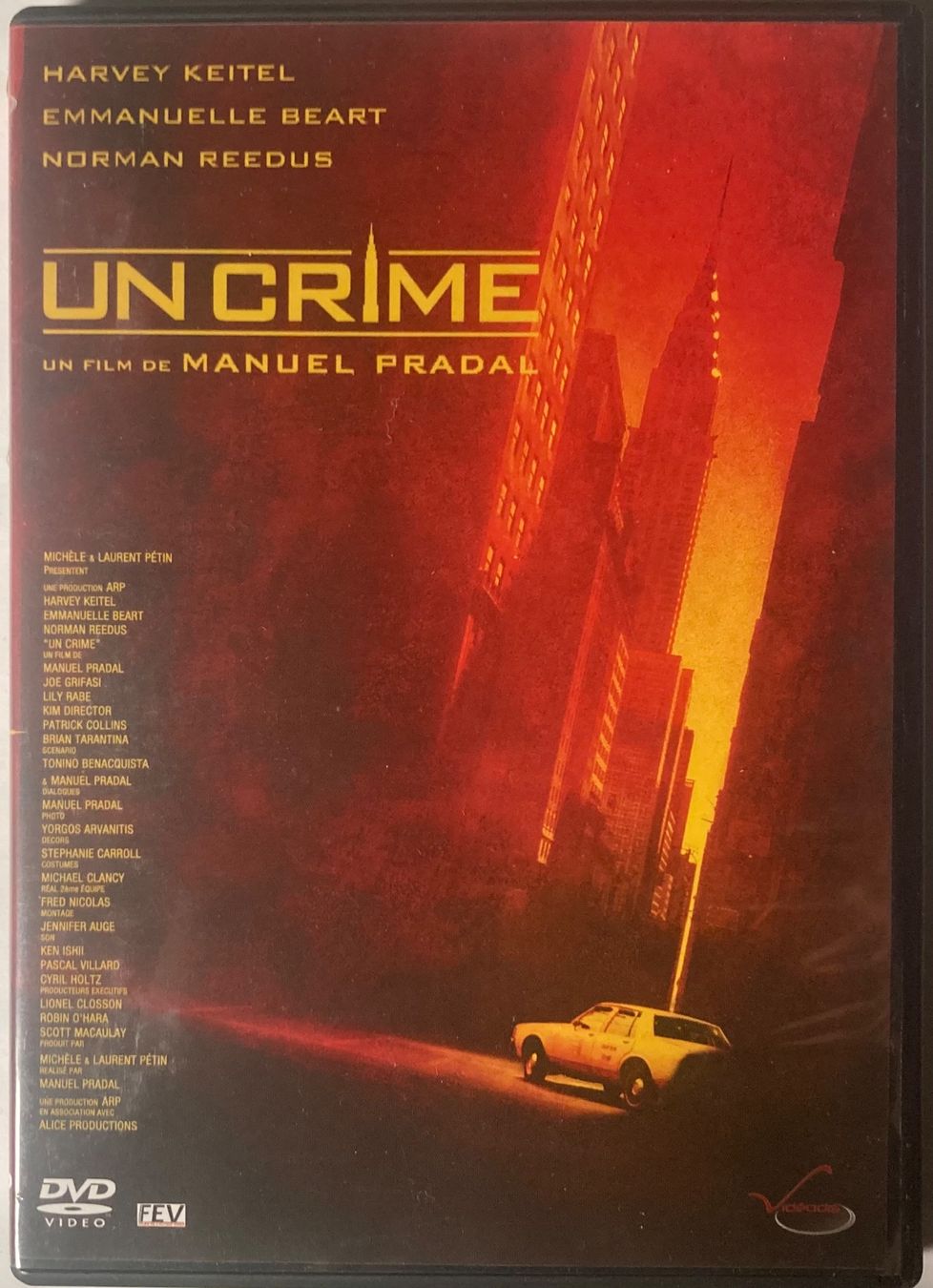 Tutti i DVDs: UN CRIME – Usato da Poliez-Pittet venduto da Newtown-Records