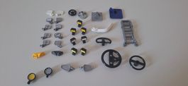 Playmobil Set Autozubehör, Spiegel, Lampen, Leiter, etc.