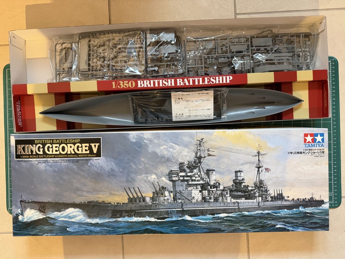 Tamiya Kit di modellismo & Modellini statici: King George V Tamiya 1:350 – Nuovo (secondo la descrizione) da Grüt (Gossau ZH) venduto da Mulan1