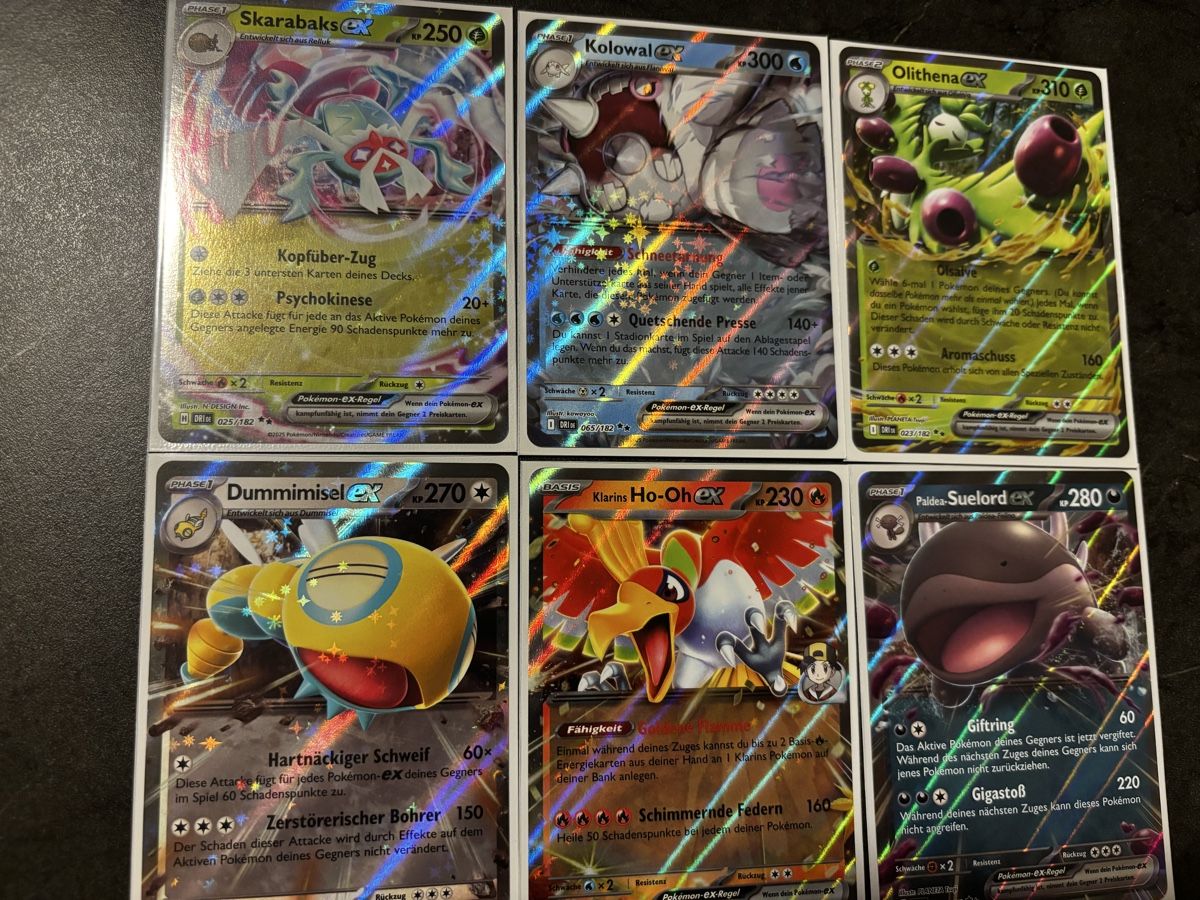 Pokémon Cartes à collectionner: Pokémon Karten EX 6er Sammlung DE – Neuf (Voir description) à Magden par LegacyCards