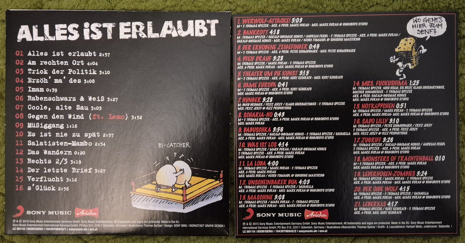 CD: Erste Allgemeine Verunsicherung / 7 CDs – Usato da Chur venduto da Schaf_60 4