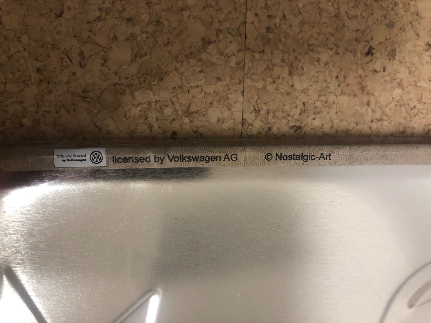 Volkswagen Insegne: Nostalgisches Blechschild VW Bulli – Nuovo e nell'imballaggio originale da Ballwil venduto da goldi360 4