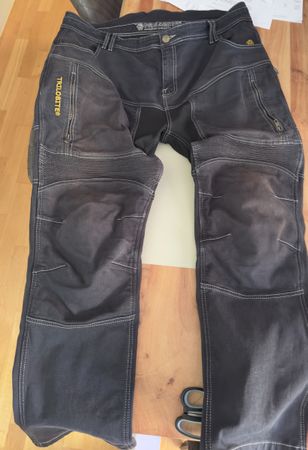 TRILOBITE Motorradhose Grösse UK 42 guter Zustand
