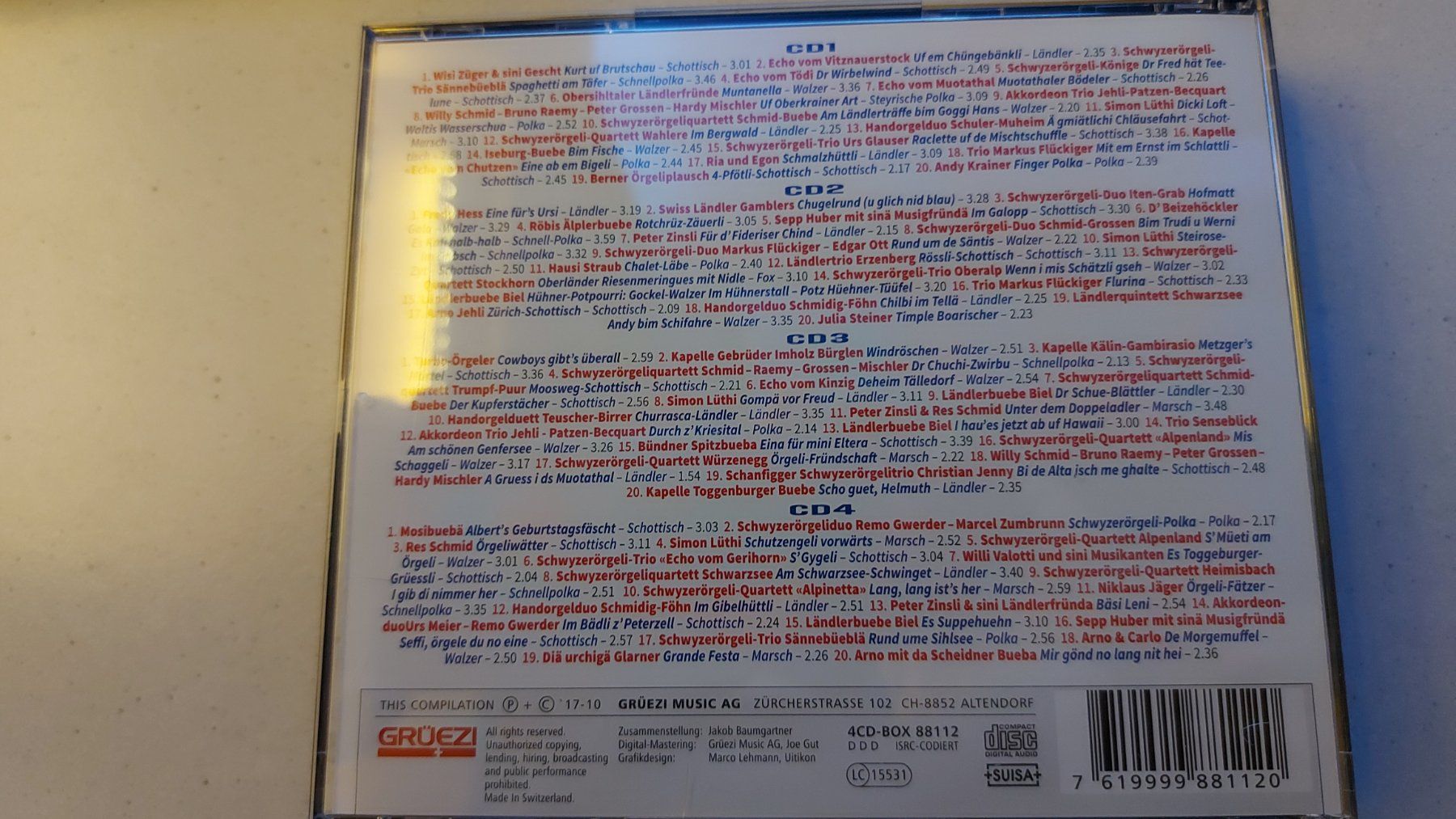 CDs: Örgeli Total - Folge 2  4 CD's – Neu (gemäss Beschreibung) aus Rickenbach LU von cornel66 2