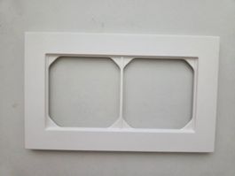 Hager Kallysto Pro 2-fach Abdeckrahmen