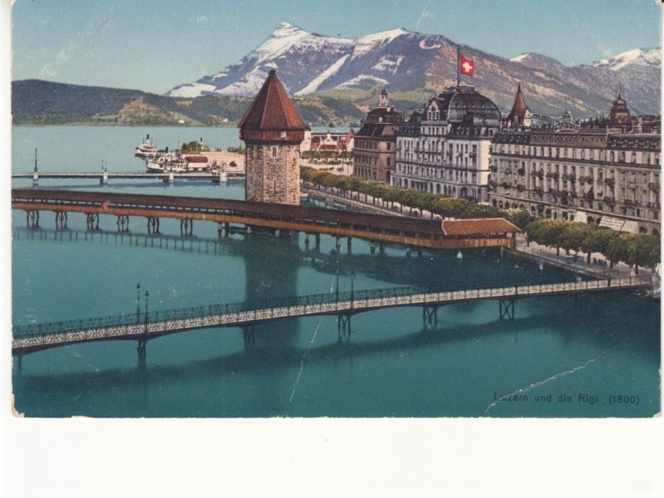 Cartoline postali: Luzern ca. 1920 – Usato da Bürglen TG venduto da StampGraf