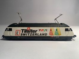ROCO E-Lok SBB RE460 TILSITER weiss, DC Analog