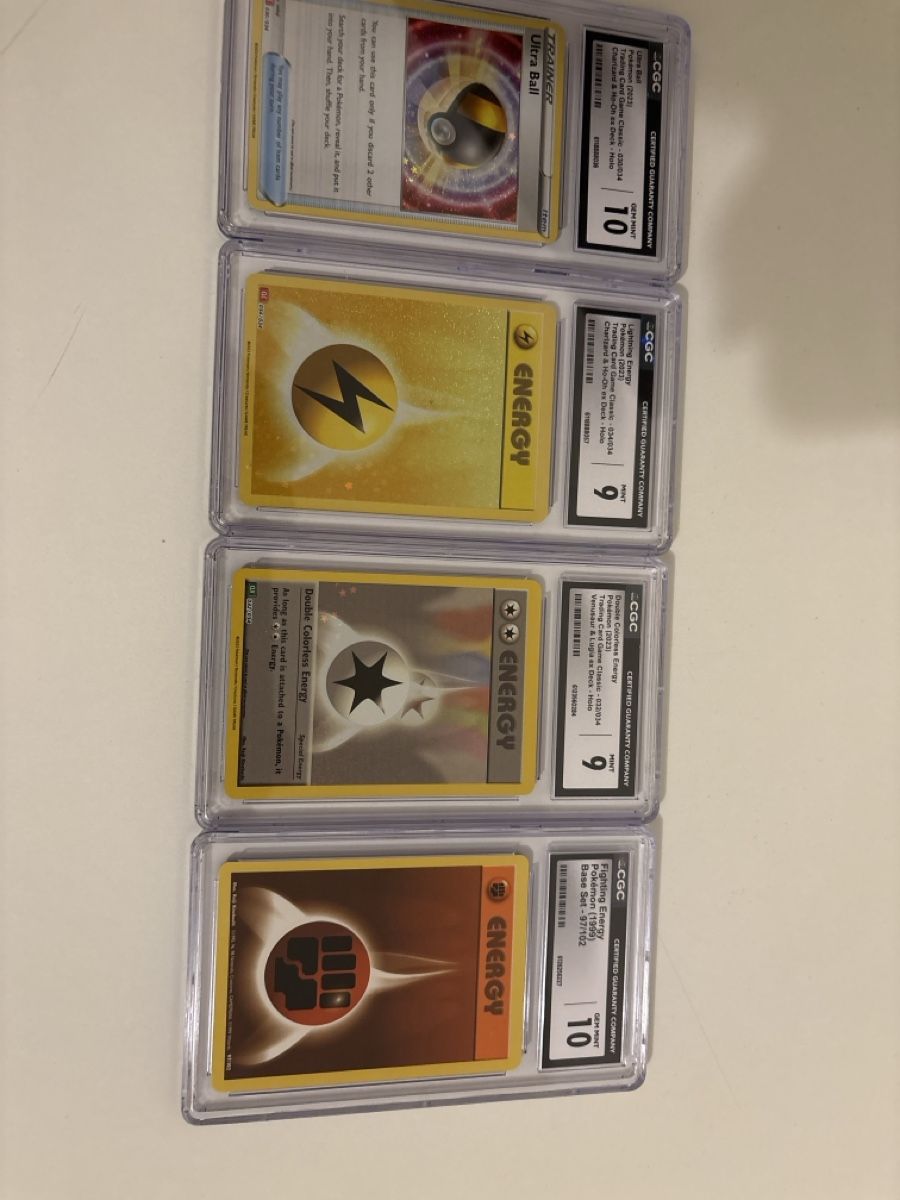 Pokémon Carte collezionabili: POKEMON KARTEN CGC ENERGY KARTEN  – Usato da Niederurnen venduto da leo_29l5