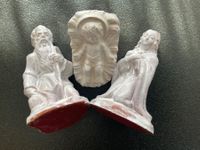 Krippen Figuren Maria und Josef mit Jesuskind