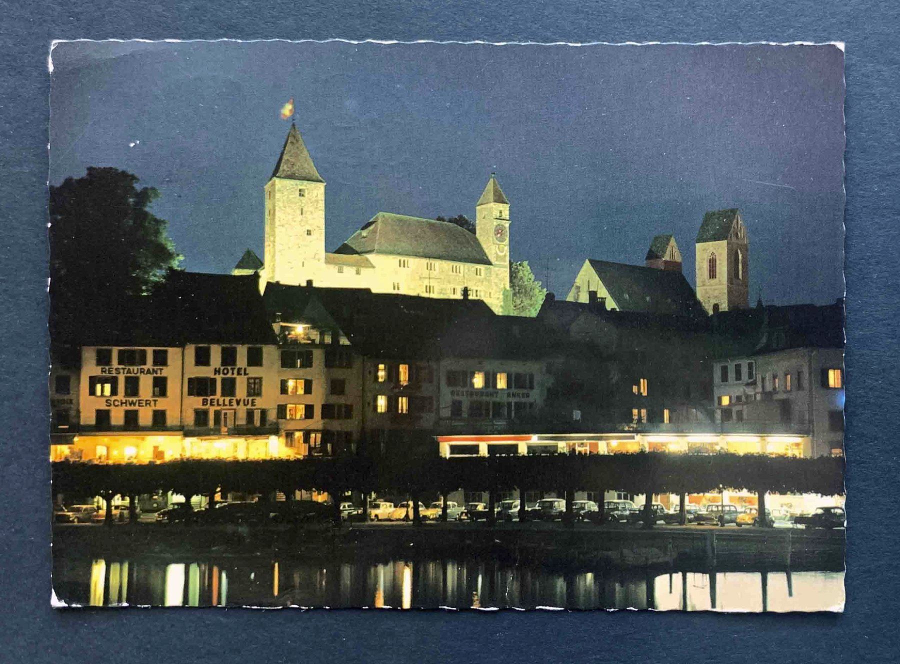 Cartoline postali: AK Rapperswil mit Schloss – Usato da Goldau venduto da artelier1