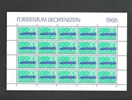 Liechtenstein Bogen ab 1.- Franken