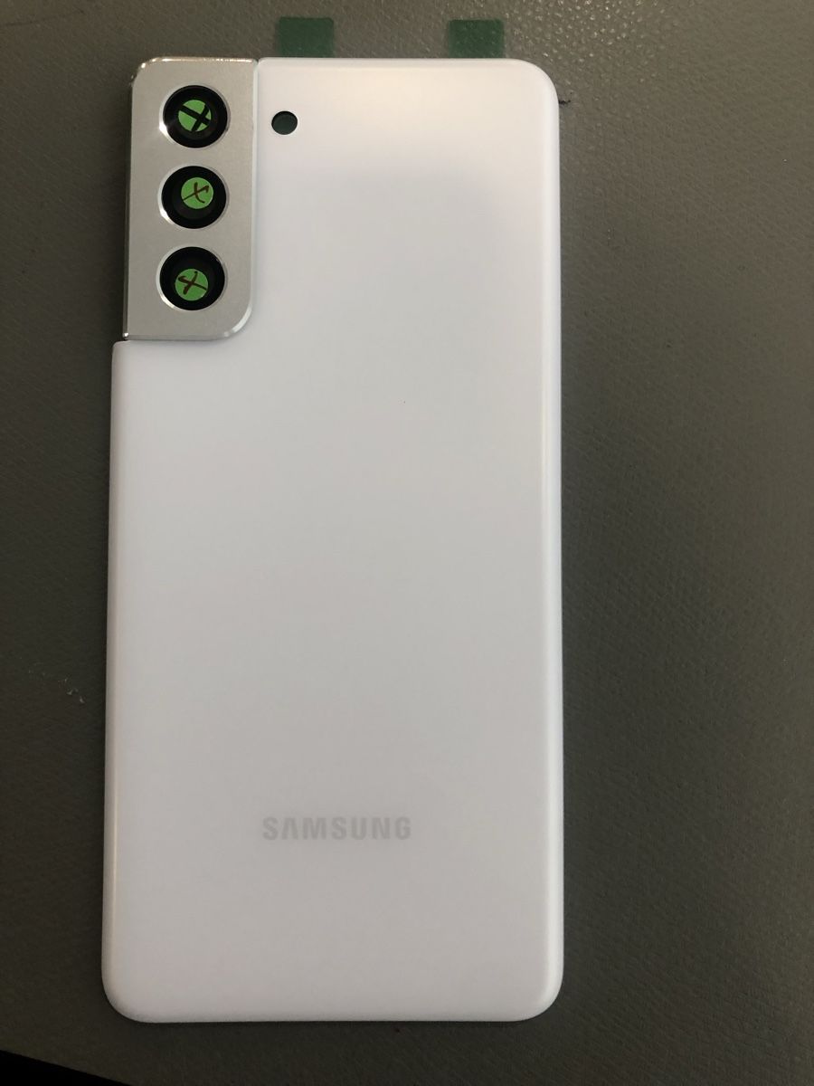 Samsung Covers & Schutzfolien: Samsung S21 Akkudeckel  weiss – Neu und originalverpackt aus bern von reptechnic