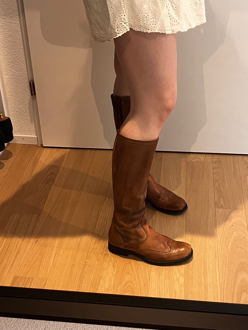 Damenschuhe: Braune Lederstiefel, grösse 38 – Neu (gemäss Beschreibung) aus Erlenbach ZH von montecristo2 4