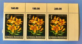 Briefmarken aus Österreich Alpine Flora  Ungestempelt 