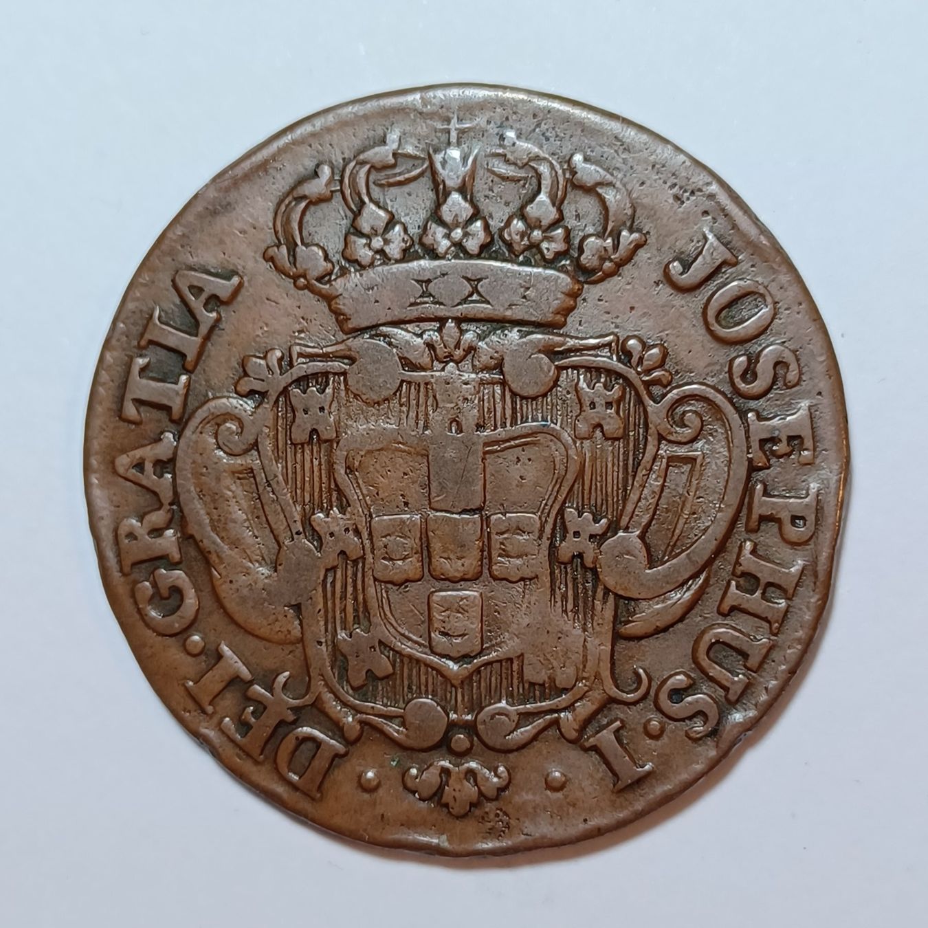 Alle Münzen: 10 Reis 1765 Portugal – Gebraucht aus Pfäffikon ZH von Welt_Muenzen 1