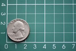 währung usa quarter dollar 1982