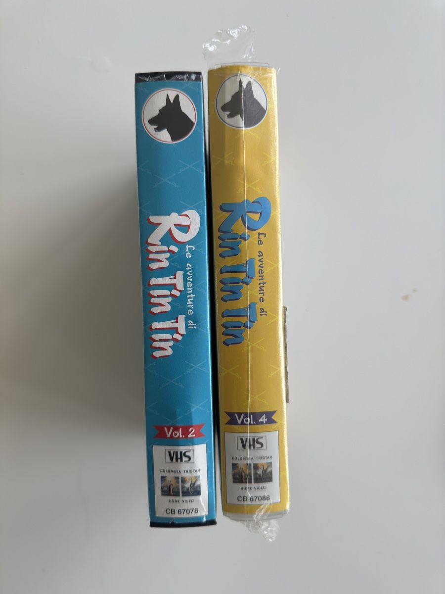 Tutti i VHS: VHS Rin Tin Tin  – Usato da Davesco-Soragno venduto da kappas 1