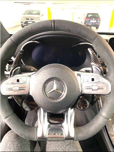 Mercedes AMG Carbon Schaltwippen Verlängerungen