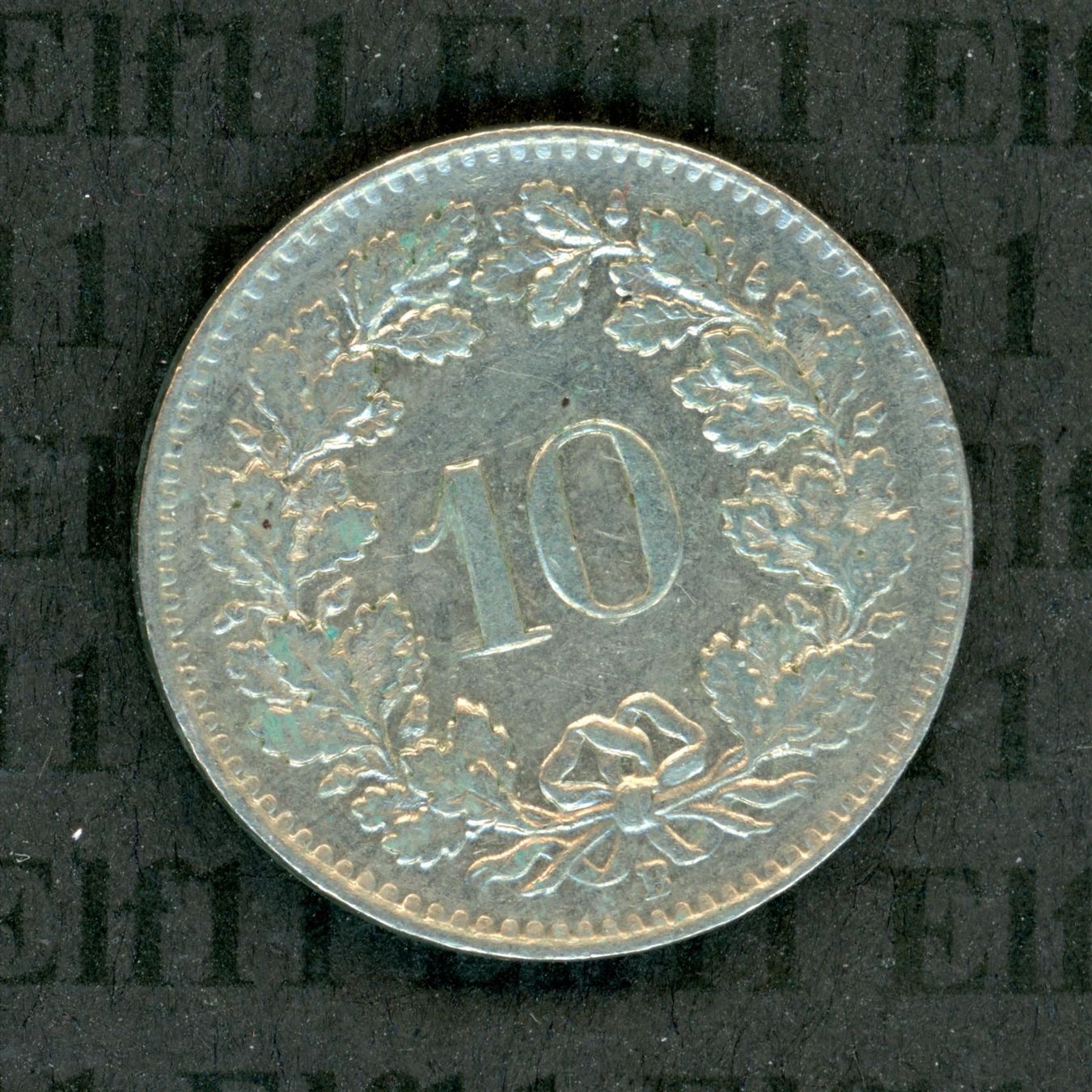 Tutti le monete: CHF___0.10 1964 -vz 10 Rappen – Usato da Widnau venduto da Elf11 1