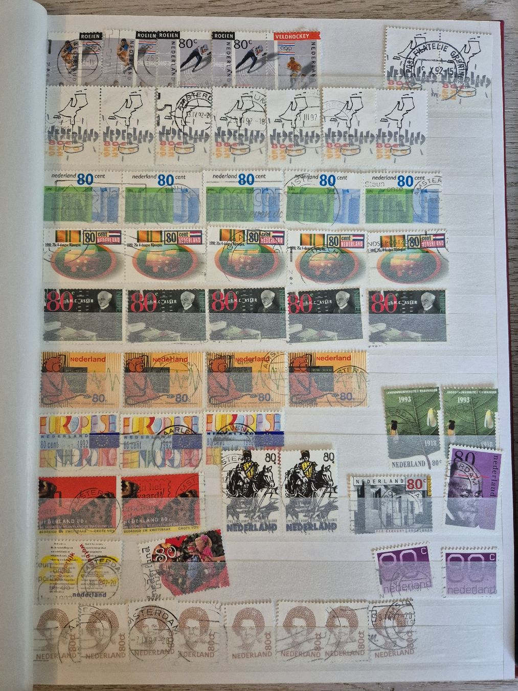 Tutti i francobolli: 3 Briefmarkenalben + div. Einzelmarken CH/Int. – Usato da Adliswil venduto da Stardust11 6