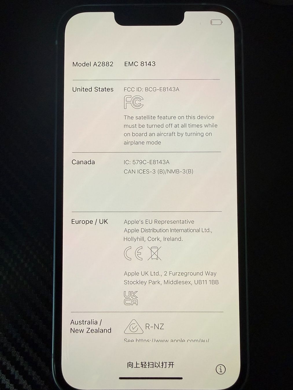 Apple Telefoni cellulari / Smartphones: iPhone 14 128 Go Bleu — batterie neuve 100%, écran neuf – Usato da Sion venduto da sar_t2yc 3