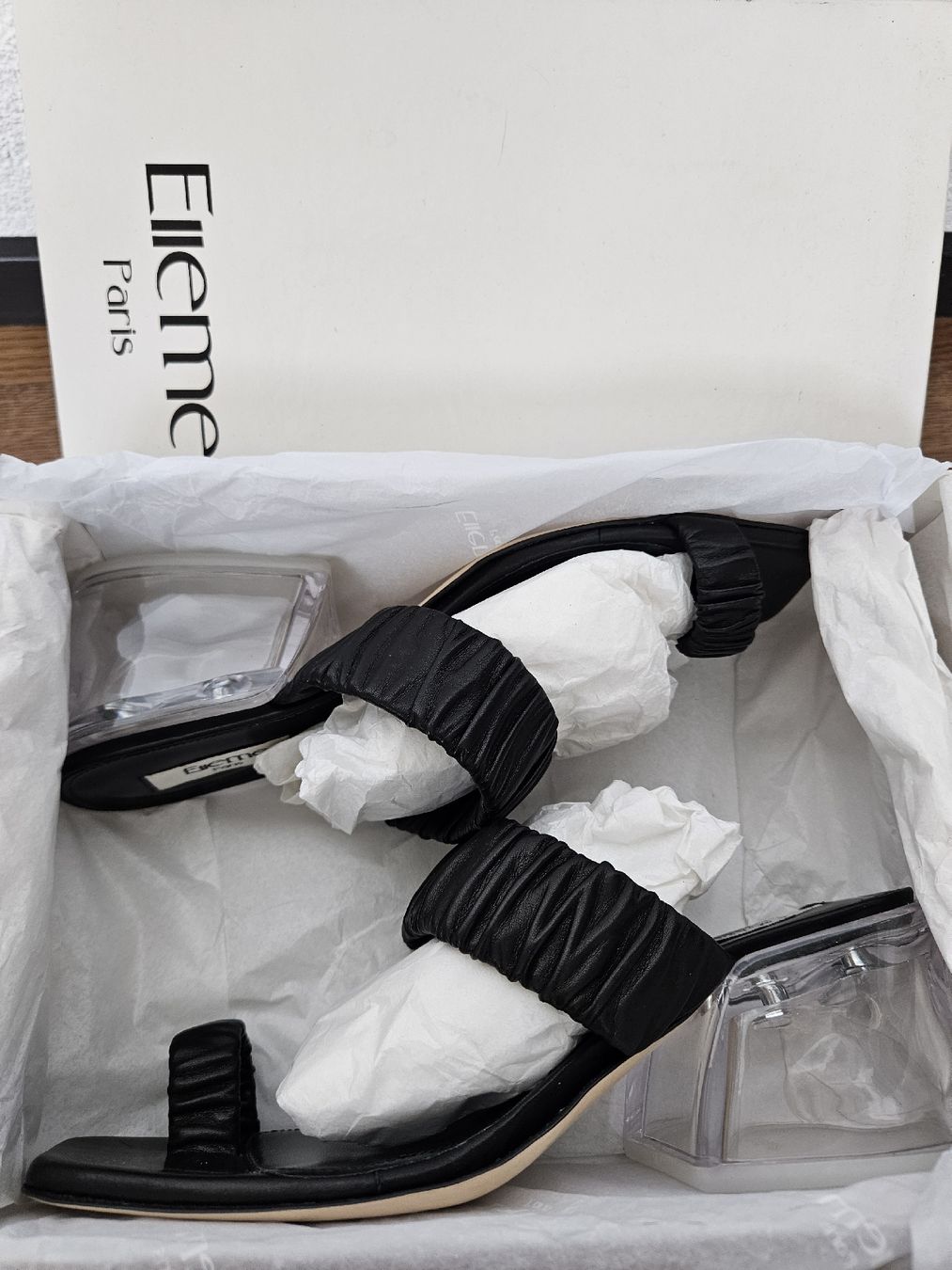 Scarpe da donna: Elleme Paris Schuhe, neu, schwarz, aleder – Nuovo e nell'imballaggio originale da Zuchwil venduto da ger_ws6t
