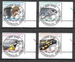 Serie Pro Juventute 1995 mit ET Vollstempel Bern 28.11.1995
