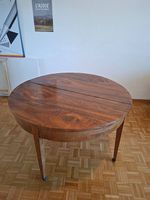 Echter Demi-Lune Biedermeiertisch
