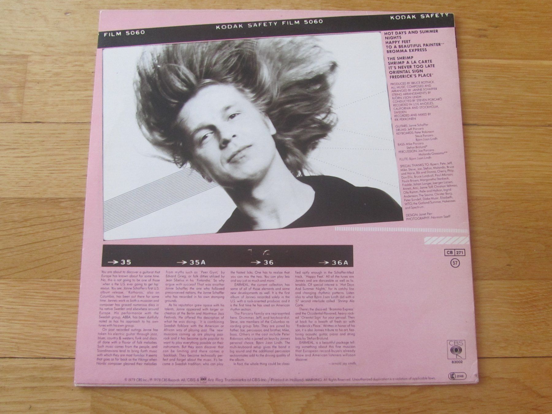 Dischi in vinile: Janne Schaffer - Earmel  /  Jazz-Rock – Usato da Seengen venduto da mikelele 3