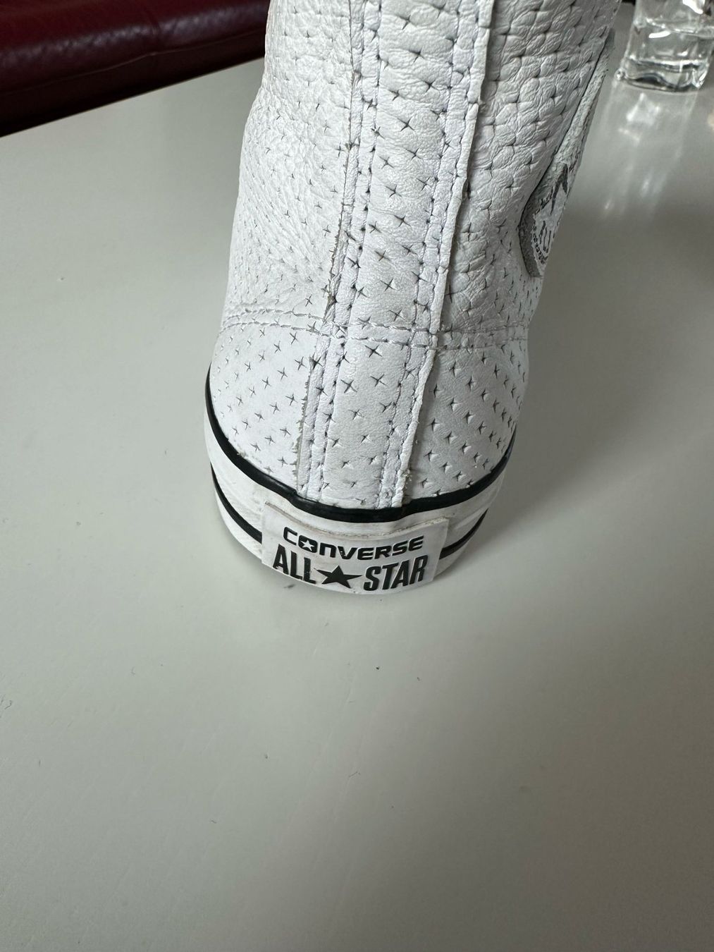 Converse Scarpe da uomo: Converse All Star Leder Sneaker Grösse 39.5 – Nuovo (secondo la descrizione) da Burgdorf venduto da interstellar2 3