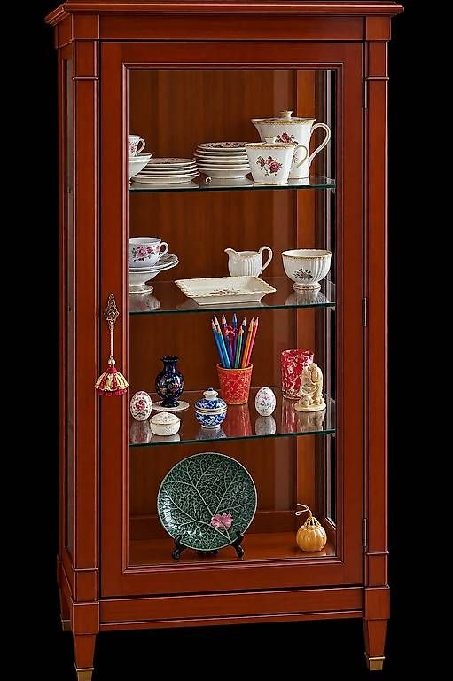 Vetrine: 1 Vitrine GRANGE "Directoire" avec éclairage – Usato da Confignon venduto da BTS