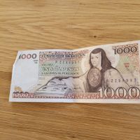Banknote Mexico 1000