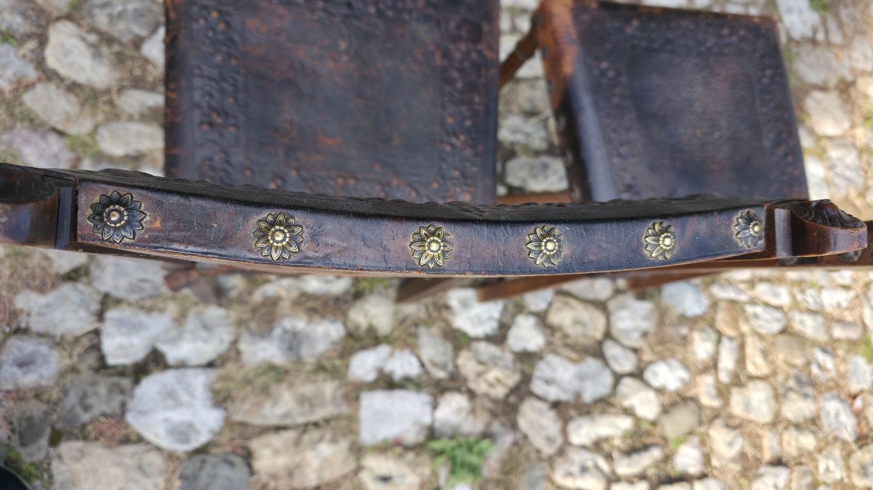 Sedie: Holzstühle mit Leder gepolstert – Usato da Birrwil venduto da maz_rb66 4