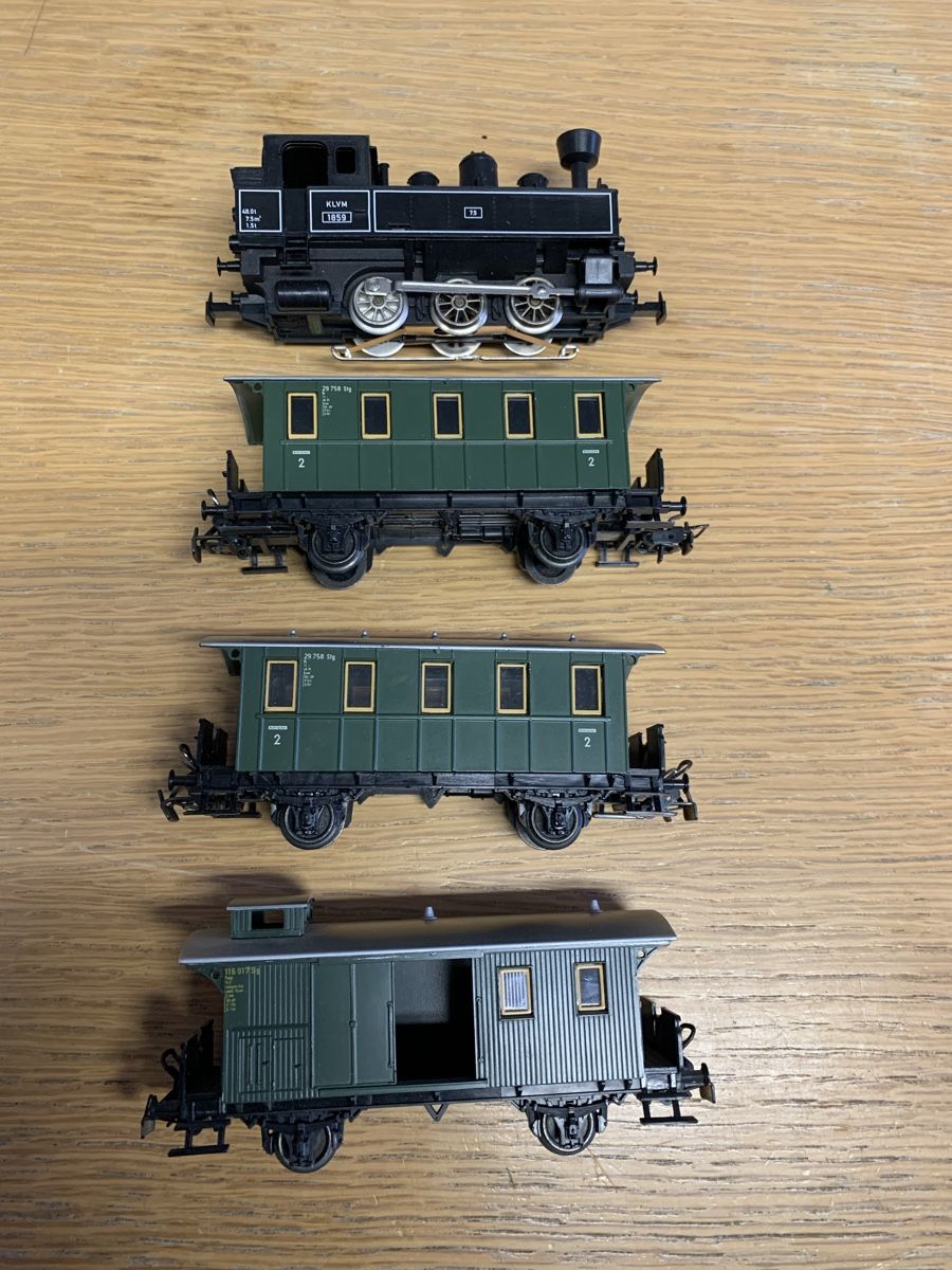 Märklin Modellini di ferrovie: Schöner Märklin Dampf Zug, gebraucht,Inte14 – Usato da Winden venduto da EmilNeu