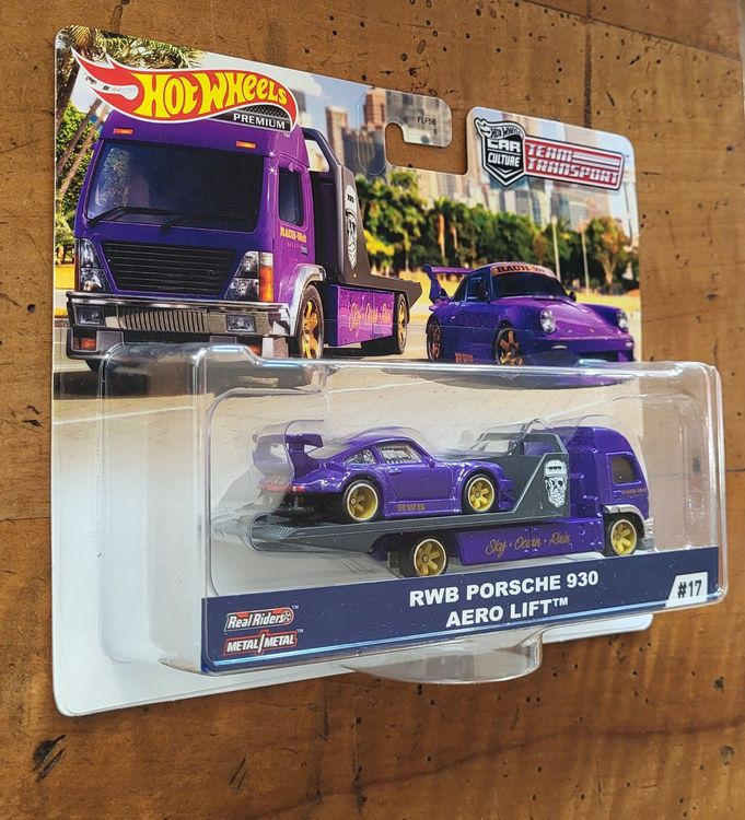Hot Wheels Porsche RWB 930 Aero Lift - Team Transport (Neu und ...