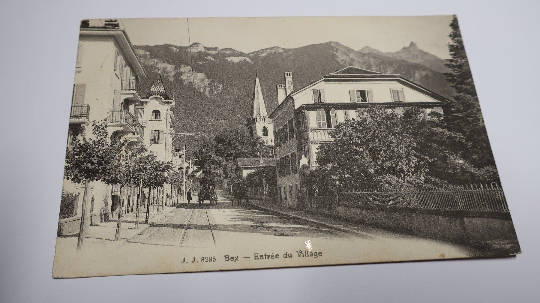 Ansichtskarten: Bex - Entrée du village  1912 – Defekt aus Cormoret von Pascalll2001 1