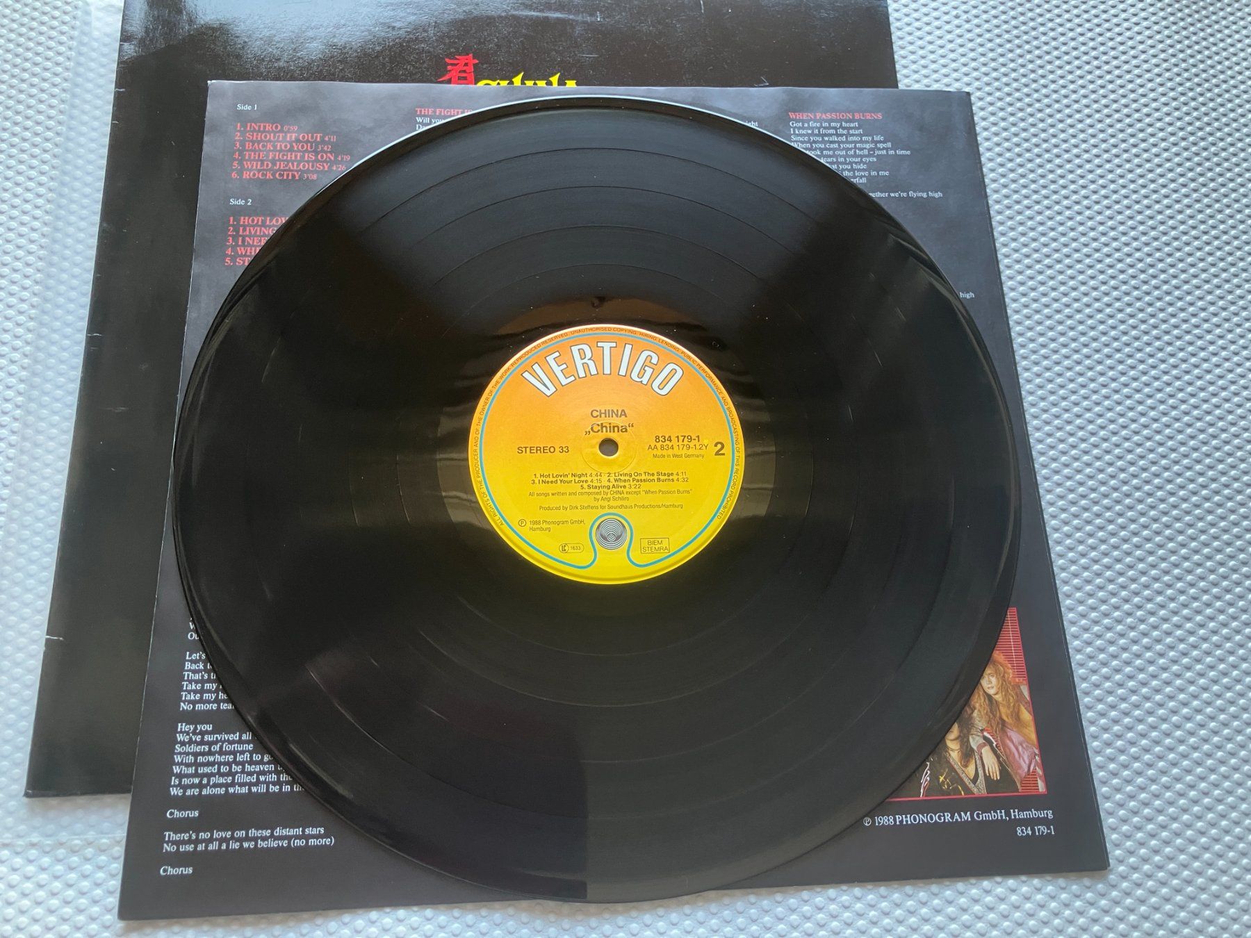 Dischi in vinile: China – Usato da Aarwangen venduto da Jukebox3 8
